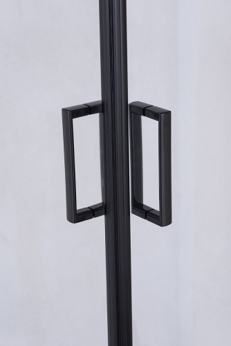 Душевой уголок Niagara Nova NG-6808-08 BLACK 90х90 профиль Черный стекло прозрачное