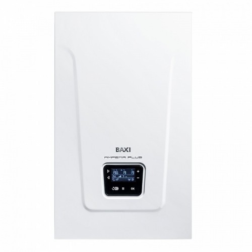 Электрический котёл отопления одноконтурный настенный Baxi Ampera Plus 12