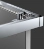 Душевой уголок Vincea Alpha 80x80 VSS-3AL800MT профиль Хром стекло текстурное