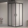 Душевой уголок RGW Passage PA-030B 80x80 3508103088-24 профиль Черный стекло матовое-сатинат
