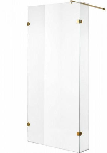 Душевая перегородка Niagara Nova 110 NG-642-11GOLD профиль Холодное золото стекло прозрачное