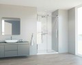 Душевая дверь Vincea Como Soft 130 VDS-1CS130CL профиль Хром стекло прозрачное