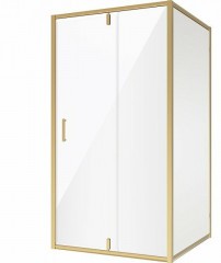Душевой уголок Niagara Nova 100х70 NG-43-10AG-A70G профиль Холодное золото стекло прозрачное