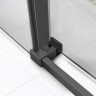 Душевой уголок Vincea Slim Soft 150x80 VSR-1SS8015CLGM профиль Воронная сталь стекло прозрачное