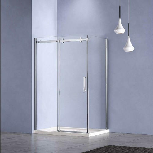 Душевой уголок Vincea Como-N 150x100 VSR-4CN1015CL профиль Хром стекло прозрачное