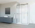 Душевой уголок Vincea Como Soft 130x100 VSR-1CS1013CL профиль Хром стекло прозрачное